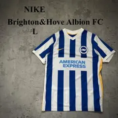 NIKE】ナイキ（L）ブライトンアンドホーヴアルビオンFC＊ゲームシャツ