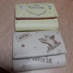 3COINS三つ折り財布☆美女と野獣