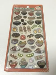 【匿名発送】日本食① ボンボンドロップシール　和柄　正規品　ラーメン