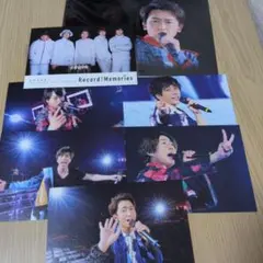 嵐 RecordofMemoriesポストカード嵐5人＆大野智ミニクリアファイル