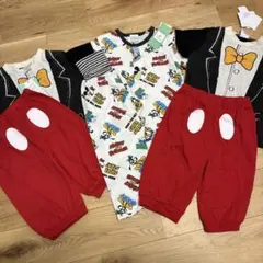新品　ディズニー　ミッキーマウス　半袖パジャマ　３点セット　95