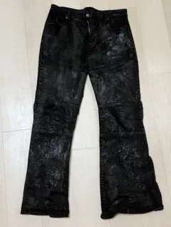 ワックス加工 フレアデニム y2k swag opium nubian LEAN ワックス加工 フレアデニム y2k swag opium nubian LEAN - メルカリ