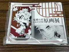 鬼滅の刃　原画展　スライド缶　アクリルステッカー付き　煉獄杏寿郎