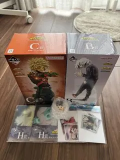 一番くじ ヒロアカ B賞、C賞➕ちょこのっこ、下位賞おまけセット 