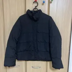 イング　黒 ダウンジャケット