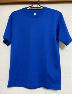 ドライTシャツ ユニセックス Mサイズ ブルー glimmer