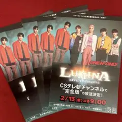 【即購入◎】ワンエンONE N' ONLY LUMINA フライヤー 5枚セット