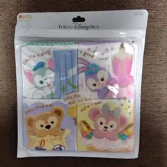 ダッフィー ミニタオル4枚セット