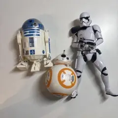 スターウォーズ R2-D2 BB-8 ポップコーンケース・フィギュアセット