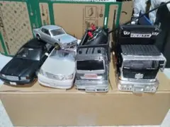 プラモデル、ラジコン、デコトラ、VIP、ジャンク品セット。少し値下げ可能のサムネイル