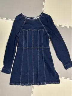 ZARA デニム ビスチェ／ベアトップ