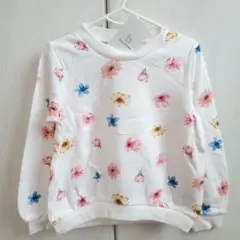 ブランシェス 花柄 トレーナー 110