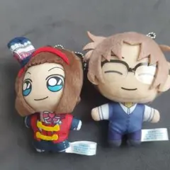 名探偵コナン ぬいぐるみマスコット 2種セット セガ ラッキーくじ