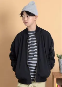 【GLAZOS】リバーシブル裏ボア・MA-1 170cm