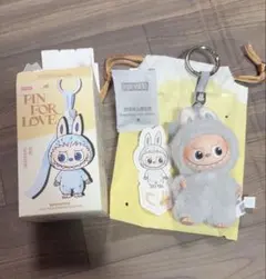 ラブブ イニシャル ぬいぐるみ C