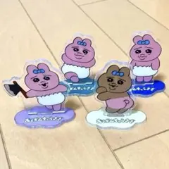 おぱんちゅうさぎ アクリルスタンド4個セット