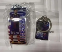 FC東京 背番号99 白井康介　ガチャ　実写クリアチャーム 実写メタルチャーム