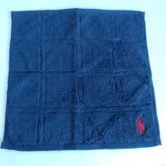 未使用　POLO RALPH LAUREN ラルフローレン ミニタオル ネイビーのサムネイル