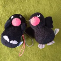 アフラック ブラックスワン ぬいぐるみ マスコット 2個セット