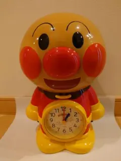 アンパンマン 目覚まし時計 キャラクター型