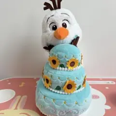 ディズニーストア オラフ ぬいぐるみ アナと雪の女王 アナ雪 プラッシュ ケーキ