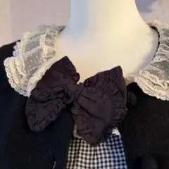 ★ピンクハウス★レース&リボン付きカーディガン