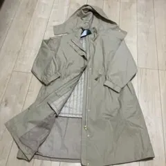 ライナー付きコート