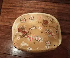 和柄❀うさぎポーチ・小物入れ