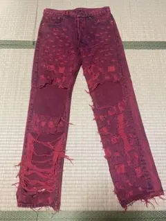 levi's ダメージデニム501