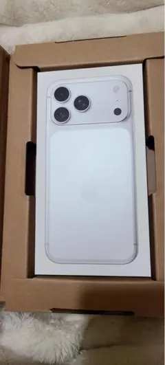 新品同様　iphone17promax256gb シルバー国内版 iPhone17pro max256gb シルバー - メルカリ