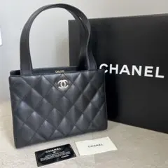 シャネル CHANEL マトラッセ ハンドバッグ ブラック ミニバッグ