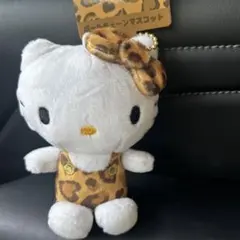 新作❤️ ボールチェーンマスコット　キティちゃん　ヒョウ柄　しまむら
