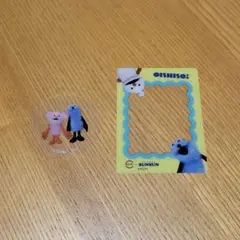 スシロー　パペットスンスン　コラボ　クリアピック・クリアカード