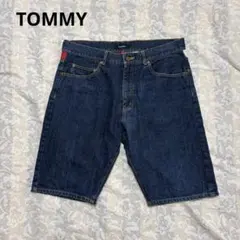 【美品】　TOMMY デニムハーフパンツ　XL MENSのサムネイル
