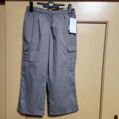 UVカット ストレートパンツ Lサイズ グレー