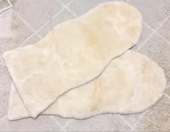 ✨シートクッション✨ソファ・チェア・車用 ラグ ベージュインテリア ファーカバー