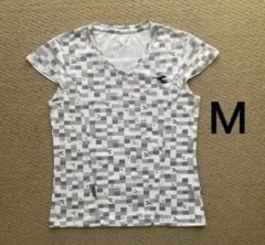 DIADORA レディーステニスウェア Ｔシャツ M 白のサムネイル
