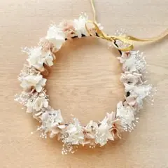 ベビー キッズ 花冠〈シャンパン〉