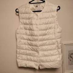 新品　UNIQLO ウルトラライトダウンベスト Mサイズ ホワイト