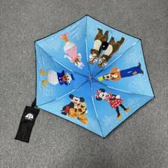 晴雨兼用 折りたたみ傘　ミッキー　ミニー　実写　イマジニング　ディズニーランドのサムネイル