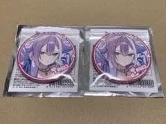 ホロライブ ローソンコラボ 常闇トワ ルームウェア衣装 缶バッジ 2個セット