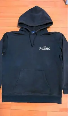 PHATRNK ブラック パーカー