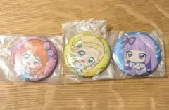 アイカツ!×プリパラ あそーと C賞缶バッジ 大空あかり 氷上スミレ 新条ひなき