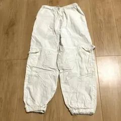 ジョガーパンツ　ホワイト