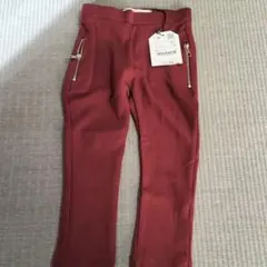 zara パンツ　エンジ