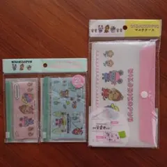 にこにこ、ぷん ファスナーケース&マルチケース セット