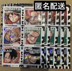 最強ジャンプ 5月号 付録 ワンピース ホロステッカー 5枚セット