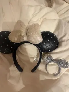 ディズニーカチューシャ、カチューシャキーホルダーセット