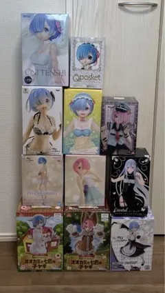 【値下げしました】新品未開封リゼロプライズフィギュアまとめ売り