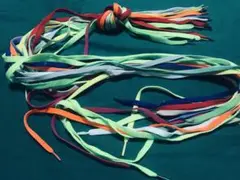 カラー靴ひも　16本　不揃い不良品